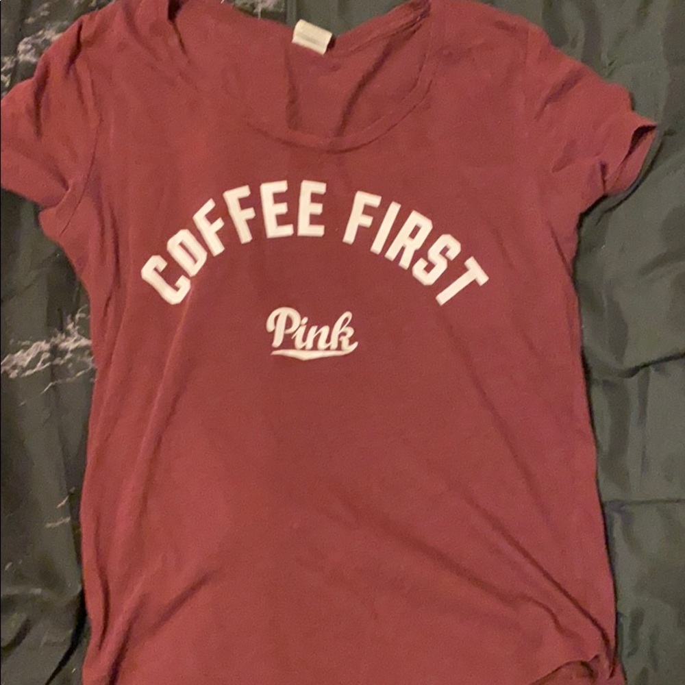 Coffee first t shirt
